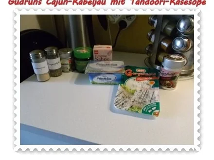 Fisch: Cajun-Kabeljau mit Tandoori-Käsesoße - Rezept - Bild Nr. 5