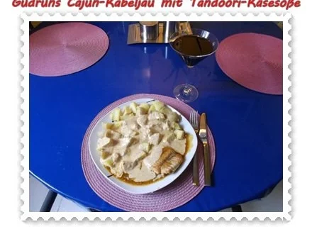 Fisch: Cajun-Kabeljau mit Tandoori-Käsesoße - Rezept - Bild Nr. 9