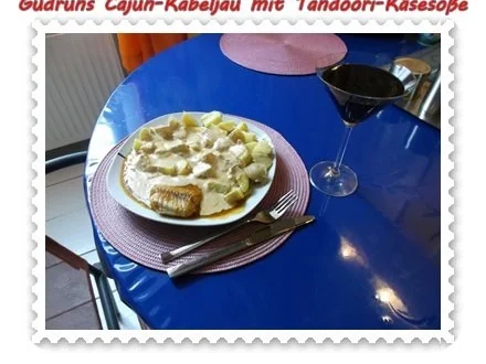 Fisch: Cajun-Kabeljau mit Tandoori-Käsesoße - Rezept - Bild Nr. 10
