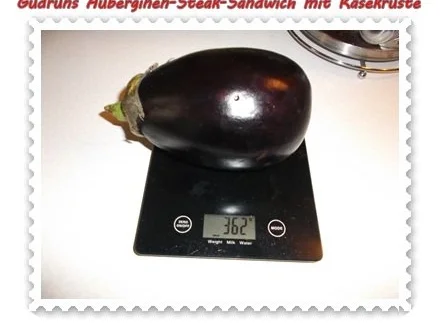 Rezept: Fleisch: Auberginen-Steak-Sandwich Bild Nr. 2 Fleisch: Auberginen-Steak-Sandwich - Rezept - Bild Nr. 2