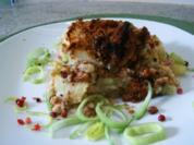 Kasseler-Apfelauflauf - Rezept