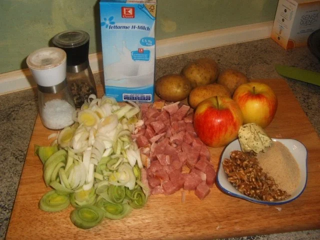 Kasseler-Apfelauflauf - Rezept - Bild Nr. 2