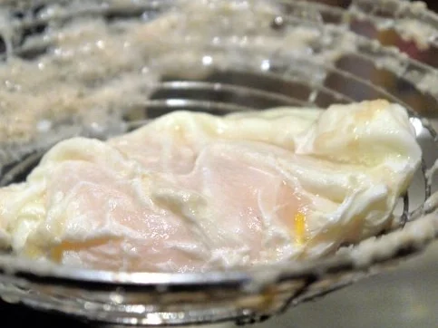 Rezept: Pochierte Eier auf Linsengemüse mit einer Senfsauce Bild Nr. 9 Pochierte Eier auf Linsengemüse mit einer Senfsauce - Rezept - Bild Nr. 9