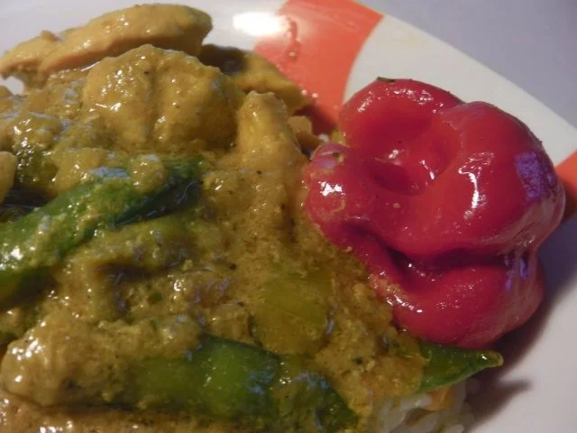 Höhlenfeuer Hühnerfrikassee auf "Thai-curry" Art - Rezept - Bild Nr. 3