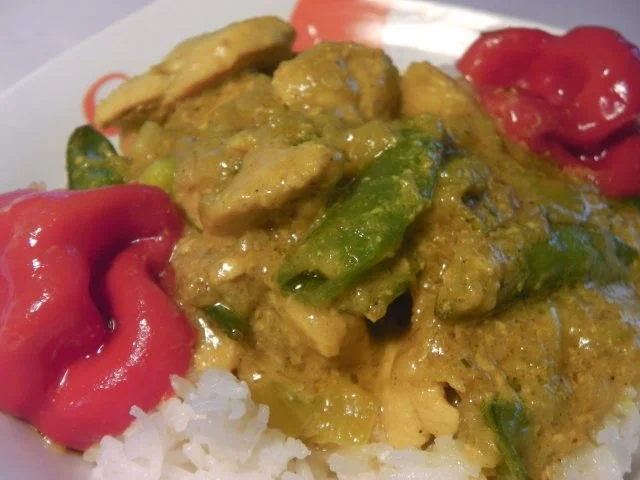 Höhlenfeuer Hühnerfrikassee auf "Thai-curry" Art - Rezept - Bild Nr. 4