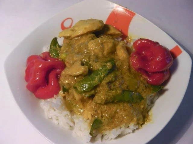 Höhlenfeuer Hühnerfrikassee auf "Thai-curry" Art - Rezept - Bild Nr. 2
