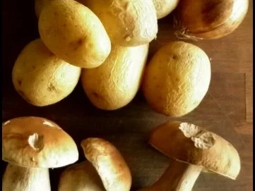 Kartoffelkuchen mit Steinpilz-Füllung und Knusperkruste - Rezept - Bild Nr. 2