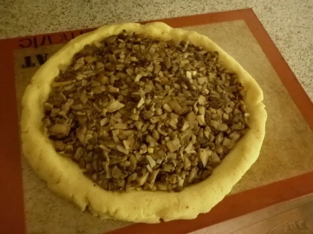 Kartoffelkuchen mit Steinpilz-Füllung und Knusperkruste - Rezept - Bild Nr. 7