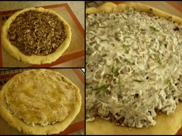 Kartoffelkuchen mit Steinpilz-Füllung und Knusperkruste - Rezept - Bild Nr. 9