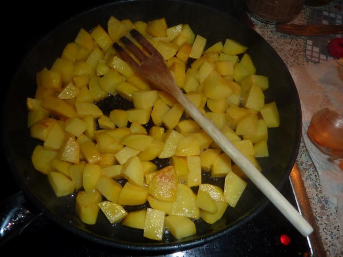 Beilagen: Scharfe Kartoffel-Apfel-Pfanne - Rezept - Bild Nr. 2