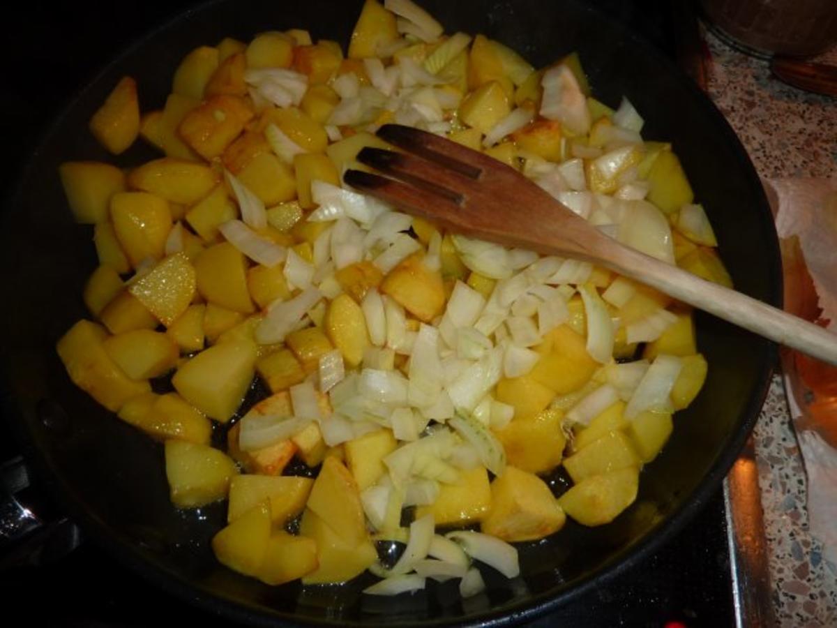 Beilagen: Scharfe Kartoffel-Apfel-Pfanne - Rezept - Bild Nr. 4