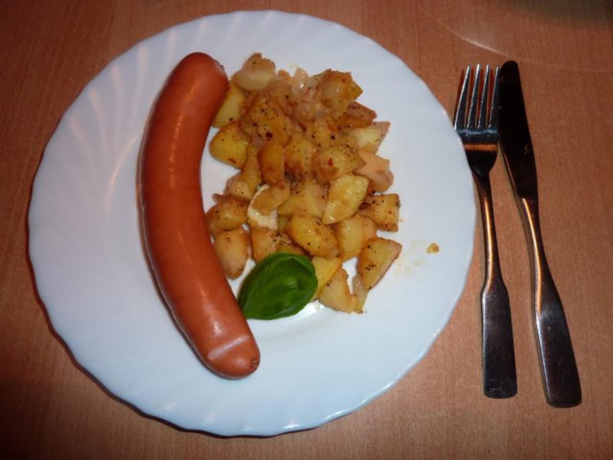 Beilagen: Scharfe Kartoffel-Apfel-Pfanne - Rezept - Bild Nr. 8
