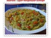 Suppe: Gorgonzola-Cajun-Suppe - Rezept