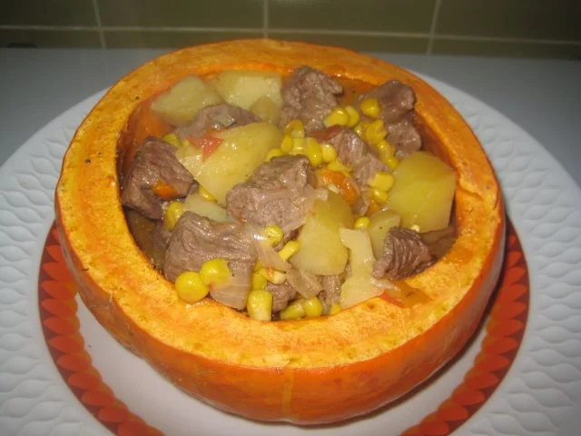 Gefüllter Kürbis - Rezept - Bild Nr. 2