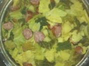 Wirsingeintopf mit Mettwurst - Rezept