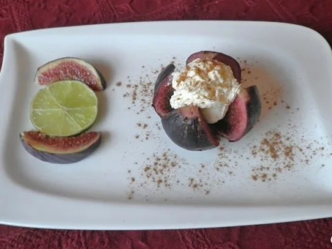 Rotwein - Feige mit Limetten - Frischkäsecreme - Rezept - Bild Nr. 2