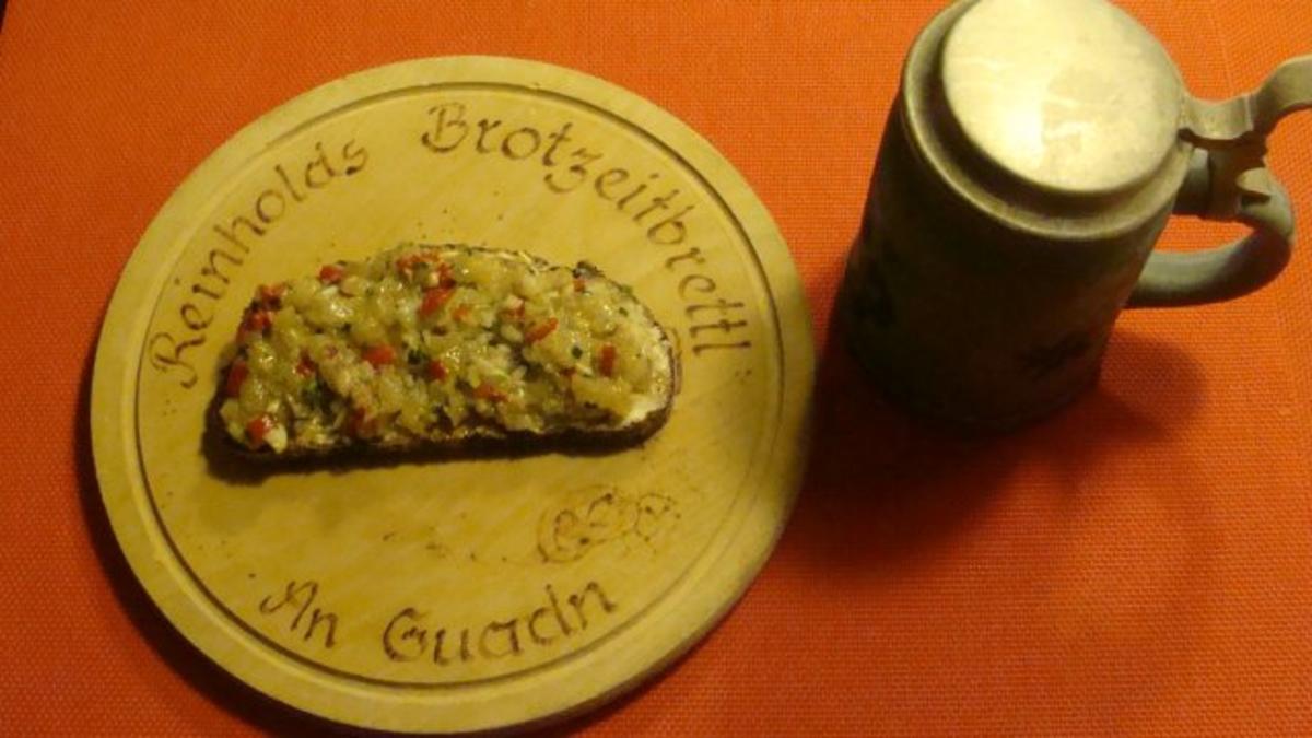 Bilder für Abendbrot : Harzer Roller Häckerle mit Musik - Rezept