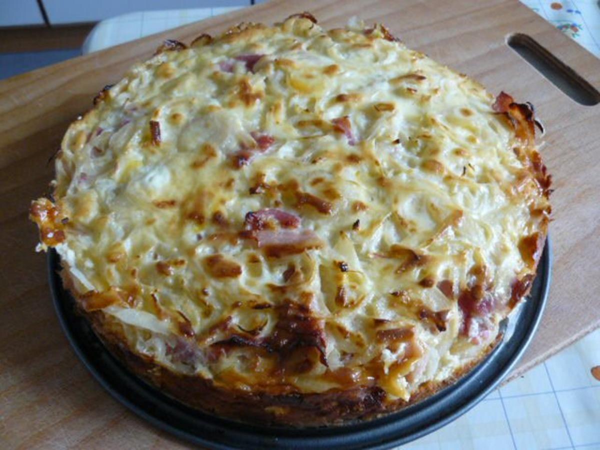 Bilder für Apfel-Zwiebel-Quiche - Rezept