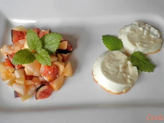 Herbstsalat und warme Ziegenfrischkäse -Taler - Rezept - Bild Nr. 9