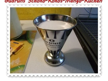 Kuchen: Schoko-Kokos-Mangokuchen - Rezept - Bild Nr. 3