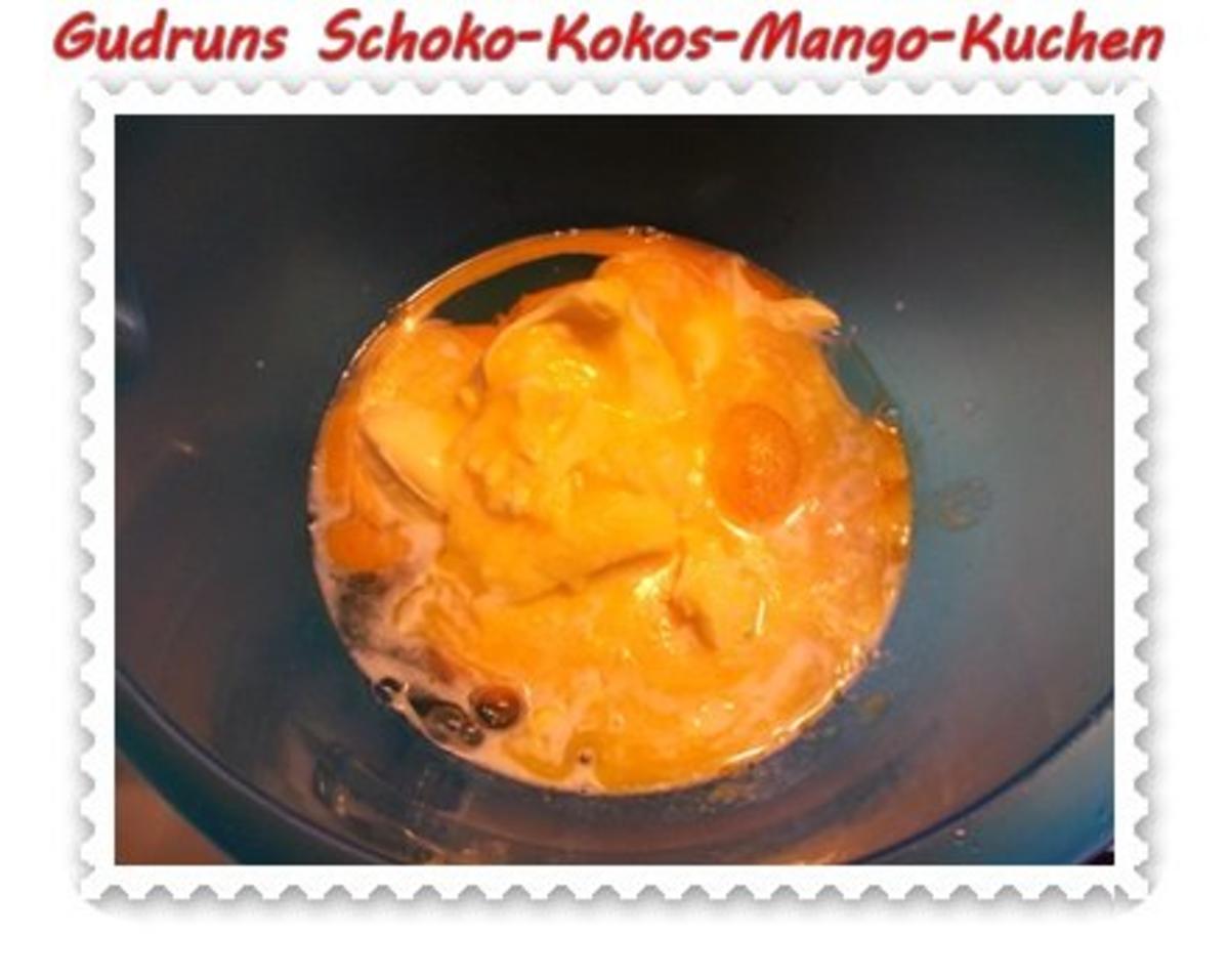 Kuchen: Schoko-Kokos-Mangokuchen - Rezept - Bild Nr. 4