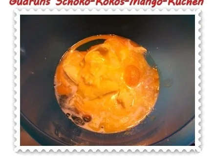 Kuchen: Schoko-Kokos-Mangokuchen - Rezept - Bild Nr. 4