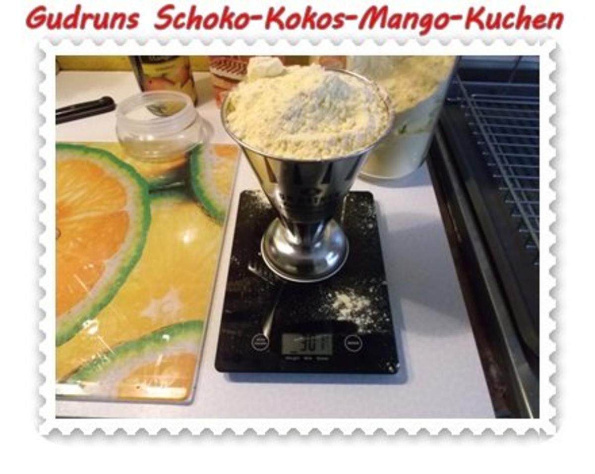 Kuchen: Schoko-Kokos-Mangokuchen - Rezept - Bild Nr. 6