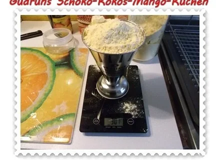 Kuchen: Schoko-Kokos-Mangokuchen - Rezept - Bild Nr. 6