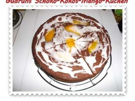 Kuchen: Schoko-Kokos-Mangokuchen - Rezept - Bild Nr. 17