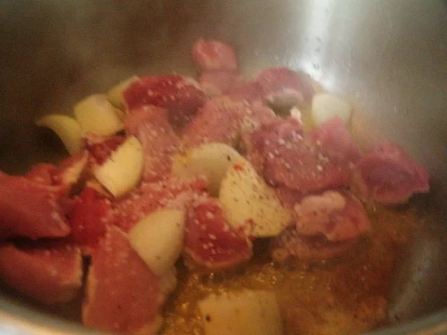 Rezept: Szegediner Gulasch Bild Nr. 4 Szegediner Gulasch - Rezept - Bild Nr. 4