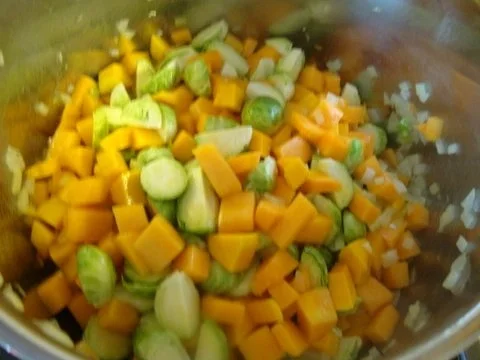 Rezept: Kürbis - Rosenkohl - Topf Bild Nr. 8 Kürbis - Rosenkohl - Topf - Rezept - Bild Nr. 8