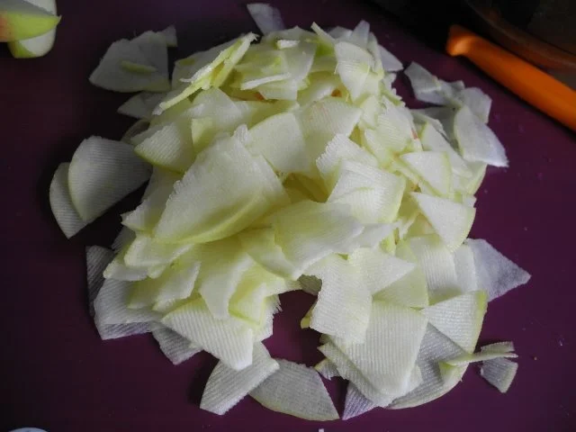 Rezept: Fisch : Bismarckhering auf Apfel-Joghurt dazu Pellkartoffeln Bild Nr. 6 Fisch : Bismarckhering auf Apfel-Joghurt dazu Pellkartoffeln - Rezept - Bild Nr. 6