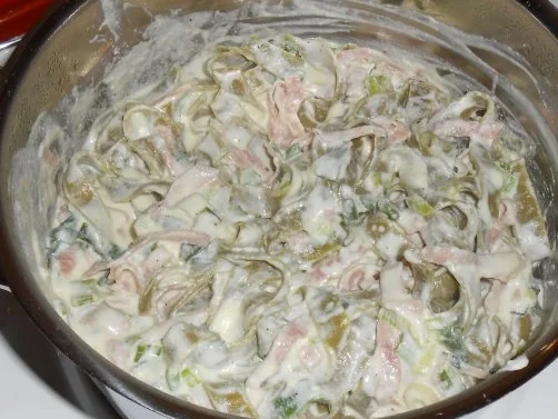 Rezept: Tagliatelle verdi con Ricotta Bild Nr. 12 Tagliatelle verdi con Ricotta - Rezept - Bild Nr. 12