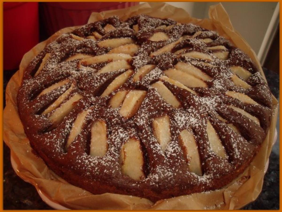 Birnen Schoko Eierlikörkuchen - einfach - von Sri_Devi