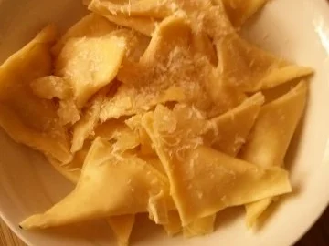 Teigtaschen gefüllt mit Gorgonzolakürbis - Rezept