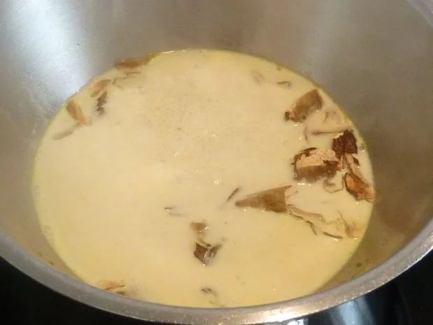 Offene Steinpilzravioli gratiniert mit Hüttenkäse - Rezept - Bild Nr. 2