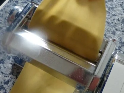 Offene Steinpilzravioli gratiniert mit Hüttenkäse - Rezept - Bild Nr. 5