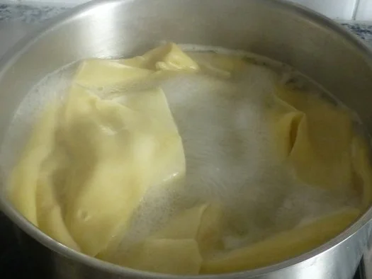 Offene Steinpilzravioli gratiniert mit Hüttenkäse - Rezept - Bild Nr. 6