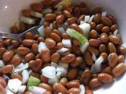 Brauner Bohnensalat in Bärlauchdressing - Rezept