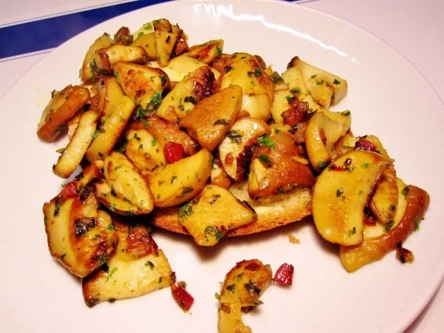 Frische Steinpilze zum Abendbrot - Rezept