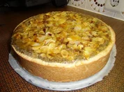 Rezept: MOHN-BIRNEN-TORTE MIT TRAUBEN MOHN-BIRNEN-TORTE MIT TRAUBEN - Rezept