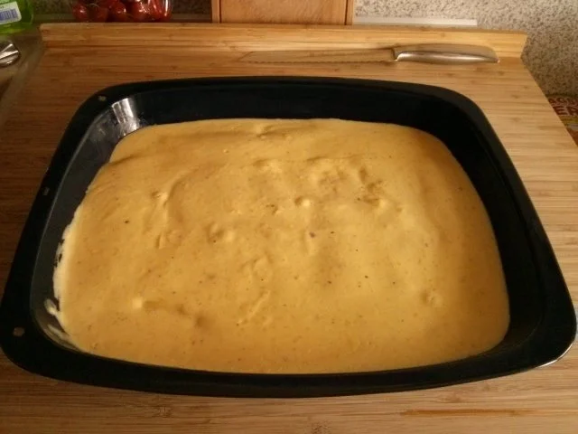 Rezept: Cannelloni mit Gorgonzolakürbis-Ziegenkäse-Füllung und Bechamelsoße überbacken Bild Nr. 7 Cannelloni mit Gorgonzolakürbis-Ziegenkäse-Füllung und Bechamelsoße überbacken - Rezept - Bild Nr. 7