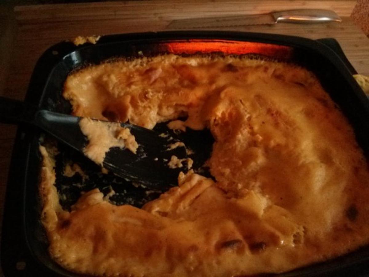 Cannelloni mit Gorgonzolakürbis-Ziegenkäse-Füllung und Bechamelsoße überbacken - Rezept - Bild Nr. 8