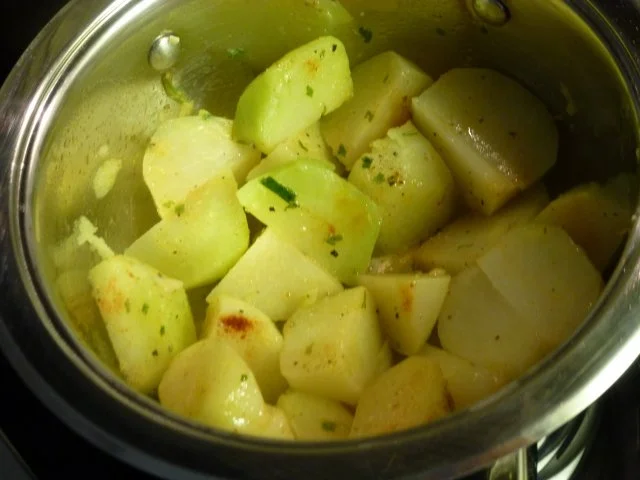 Kohlrabigemüse einfacher Art - Rezept - Bild Nr. 3