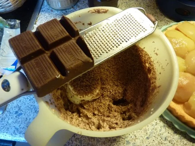 Kuchen: Birnen-Schokotorte - Rezept - Bild Nr. 5