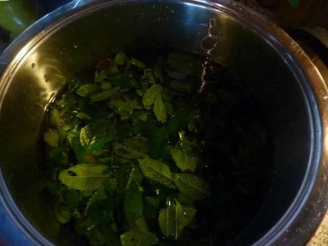 Rezept: Marmelade: Minzgelee mit Ingwer Bild Nr. 5 Marmelade: Minzgelee mit Ingwer - Rezept - Bild Nr. 5