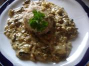 Waldpilzsauce mit Semmelknödel - Rezept