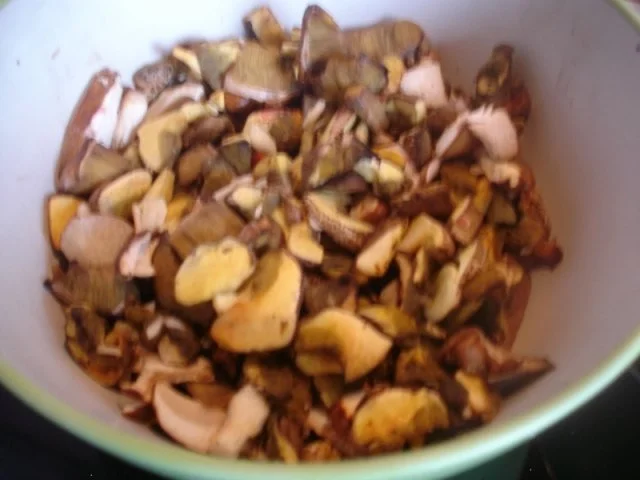 Rezept: Waldpilzsauce mit Semmelknödel Bild Nr. 6 Waldpilzsauce mit Semmelknödel - Rezept - Bild Nr. 6