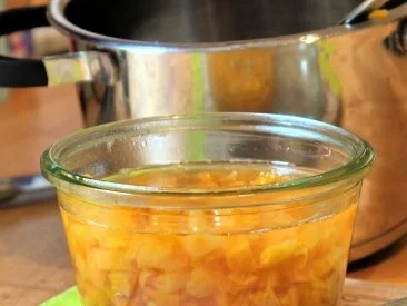 Aniscreme mit Ouzo-Aprikosen - Rezept - Bild Nr. 3