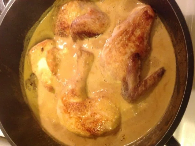 Hähnchen in Curry-Erdnuss-Kokos-Soße - Rezept - Bild Nr. 12